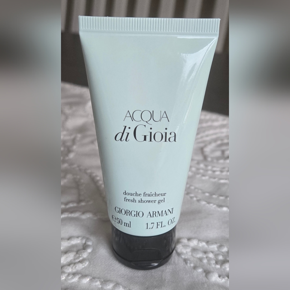 Giorgio Armani Acqua di Gioia Shower Gel FOUR 50ml Size Equal To 1 FULL SIZE